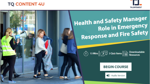 Health and Safety Manager Role in Emergency Response and Fire Safety