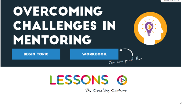 Overcoming Challenges in Mentoring