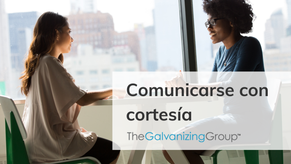 Comunicarse con cortesía