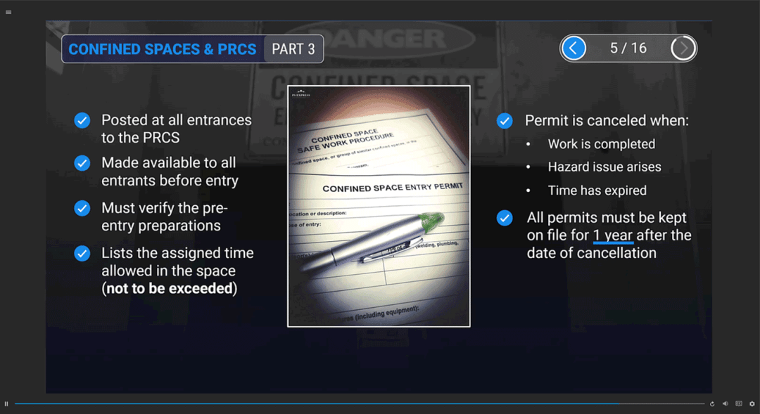 Confined Space and PRCS Part 3: The Permit