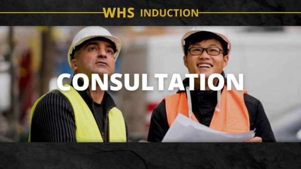 WHS Induction: Consultation