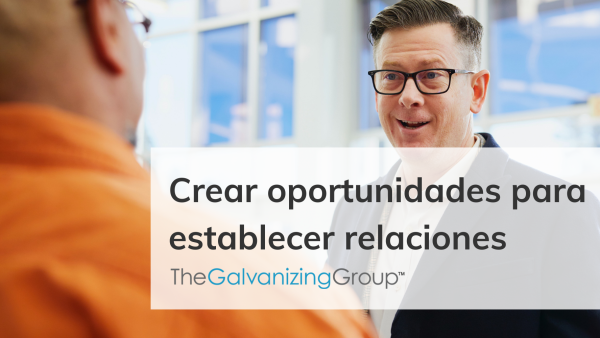 Crear oportunidades para establecer relaciones