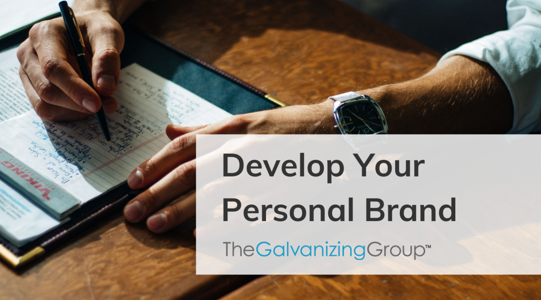 Develop Your Personal Brand