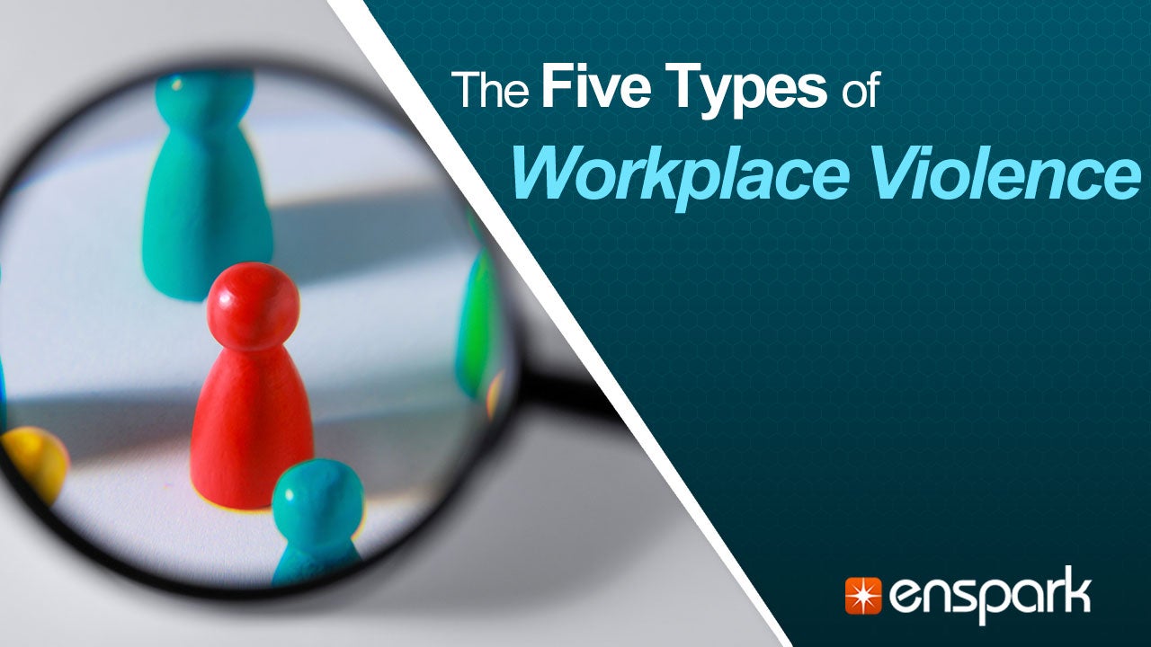 Understanding and Addressing the Five Types of Workplace Violence