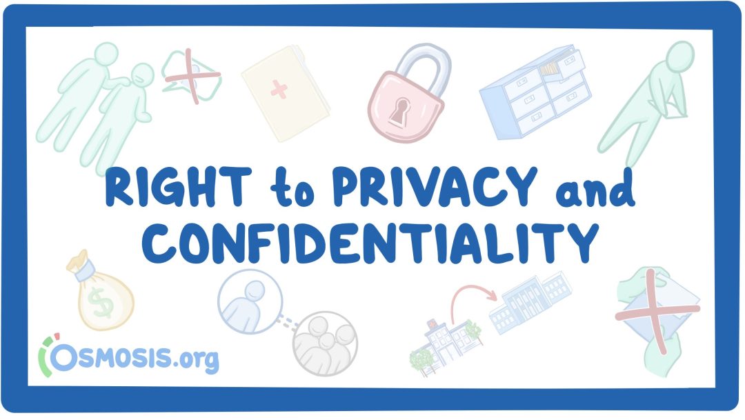 Right To Privacy And Confidentiality