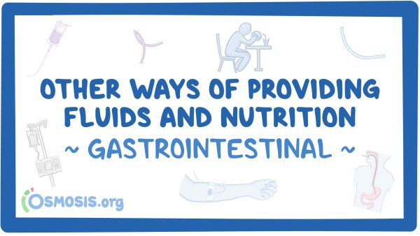 GI/GU: Other Ways Of Providing Fluid And Nutrition