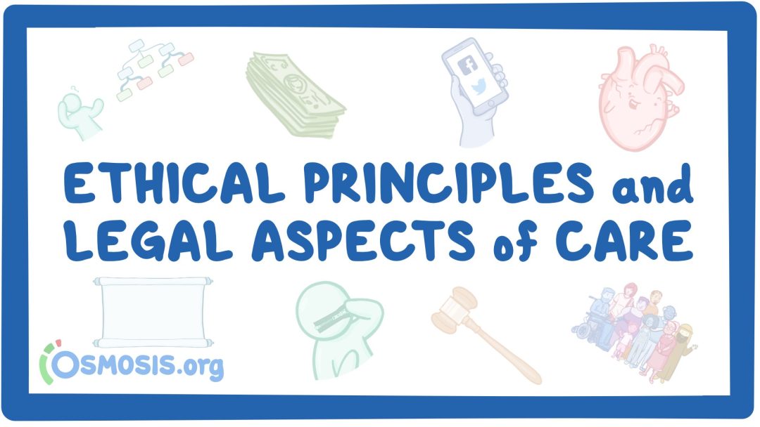 Ethical Principles And Legal Aspects Of Care