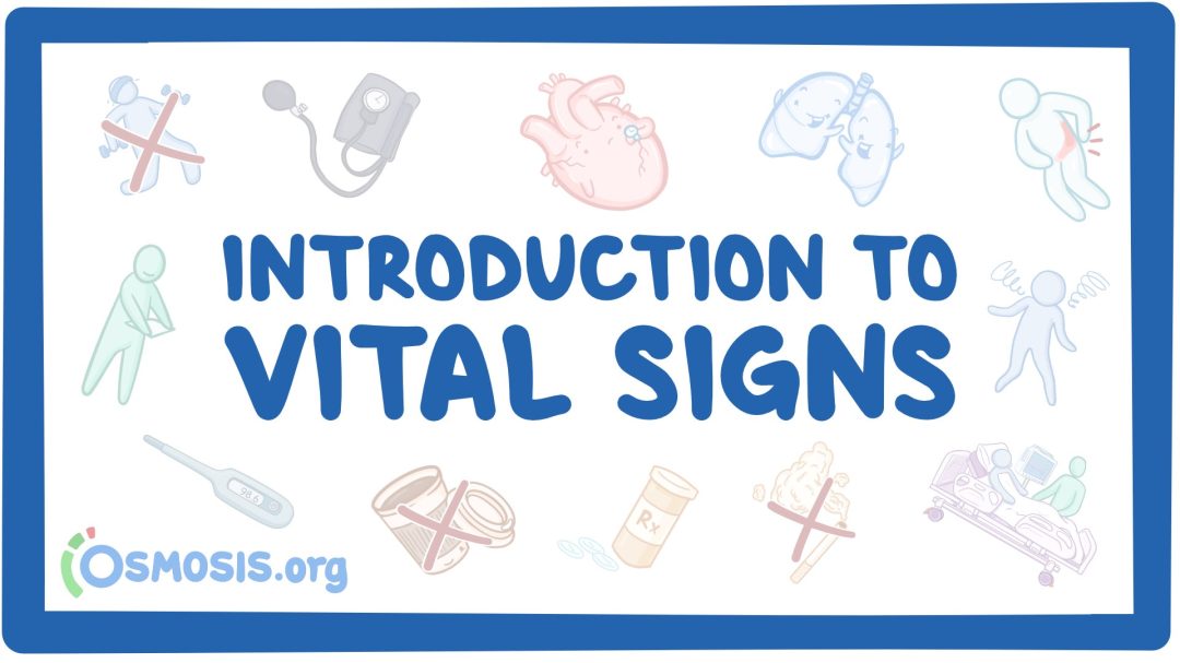 Introduction To Vital Signs