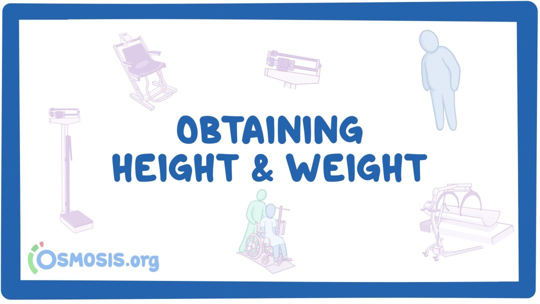 Obtaining Height And Weight