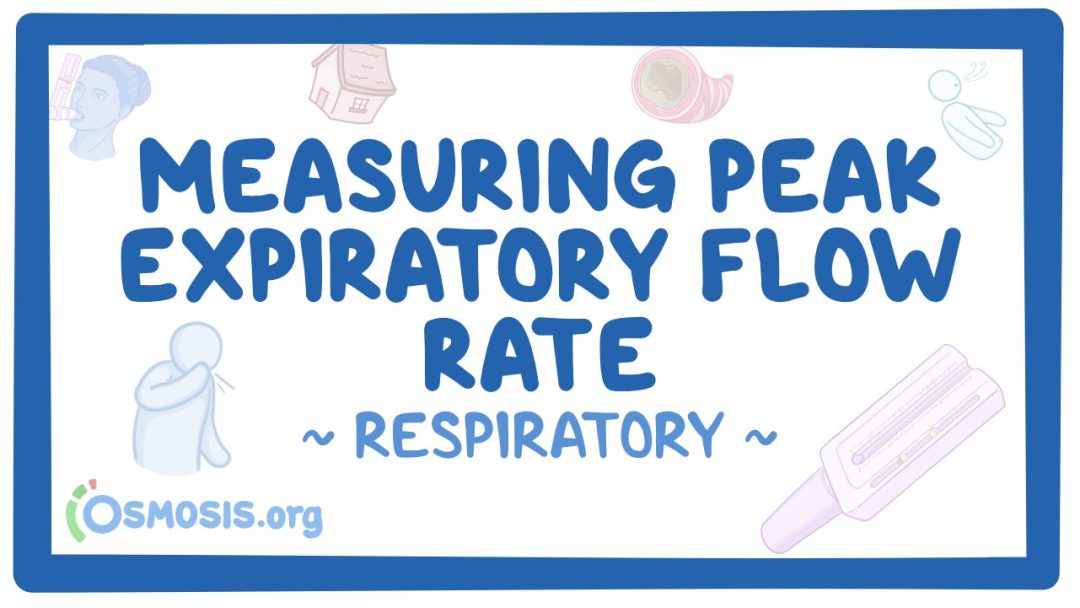 Respiratory: Measuring Peak Expiratory Flow Rate