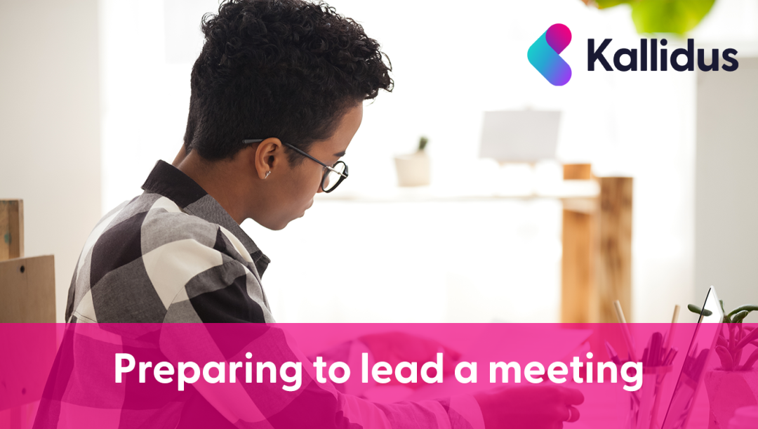 Preparing to Lead a Meeting (UK)
