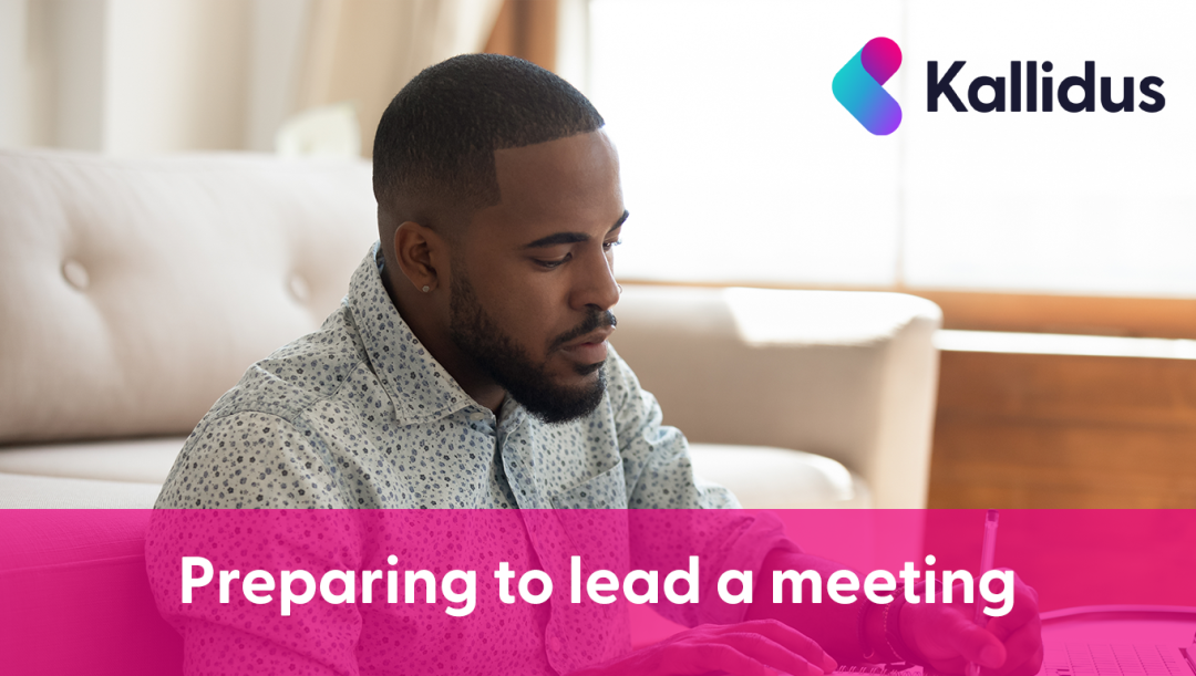 Preparing to Lead a Meeting (US)