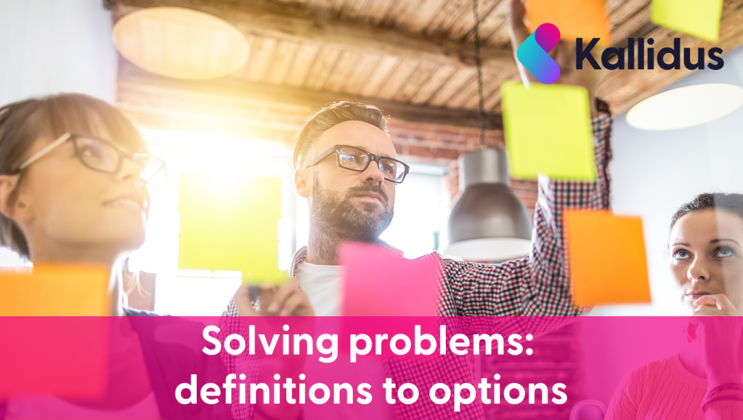 Solving Problems: Definitions to Options (UK)