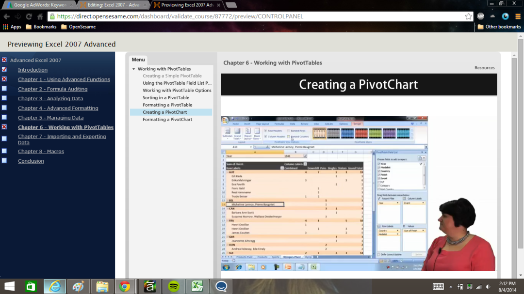 Excel 2007: Advanced