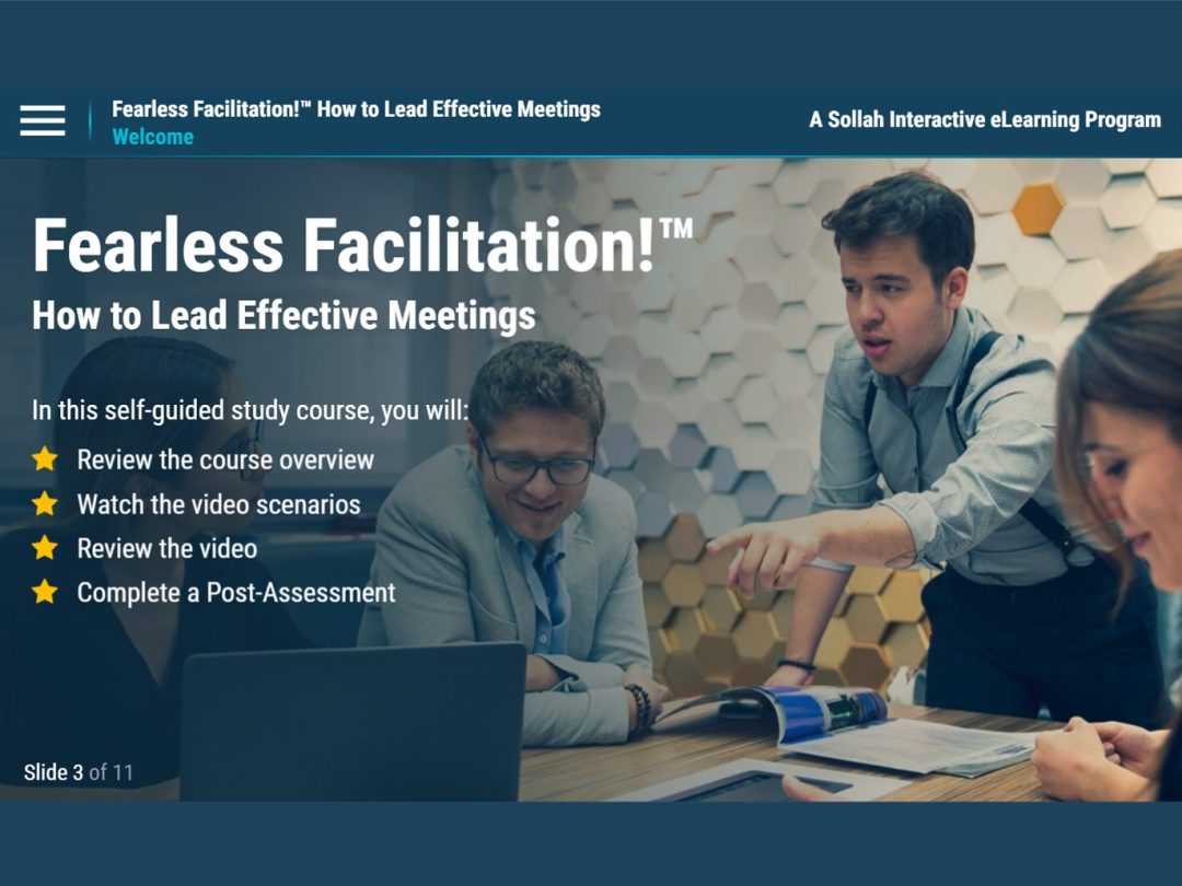 Fearless Facilitation!‚Ñ¢: How to Lead Effective Meetings