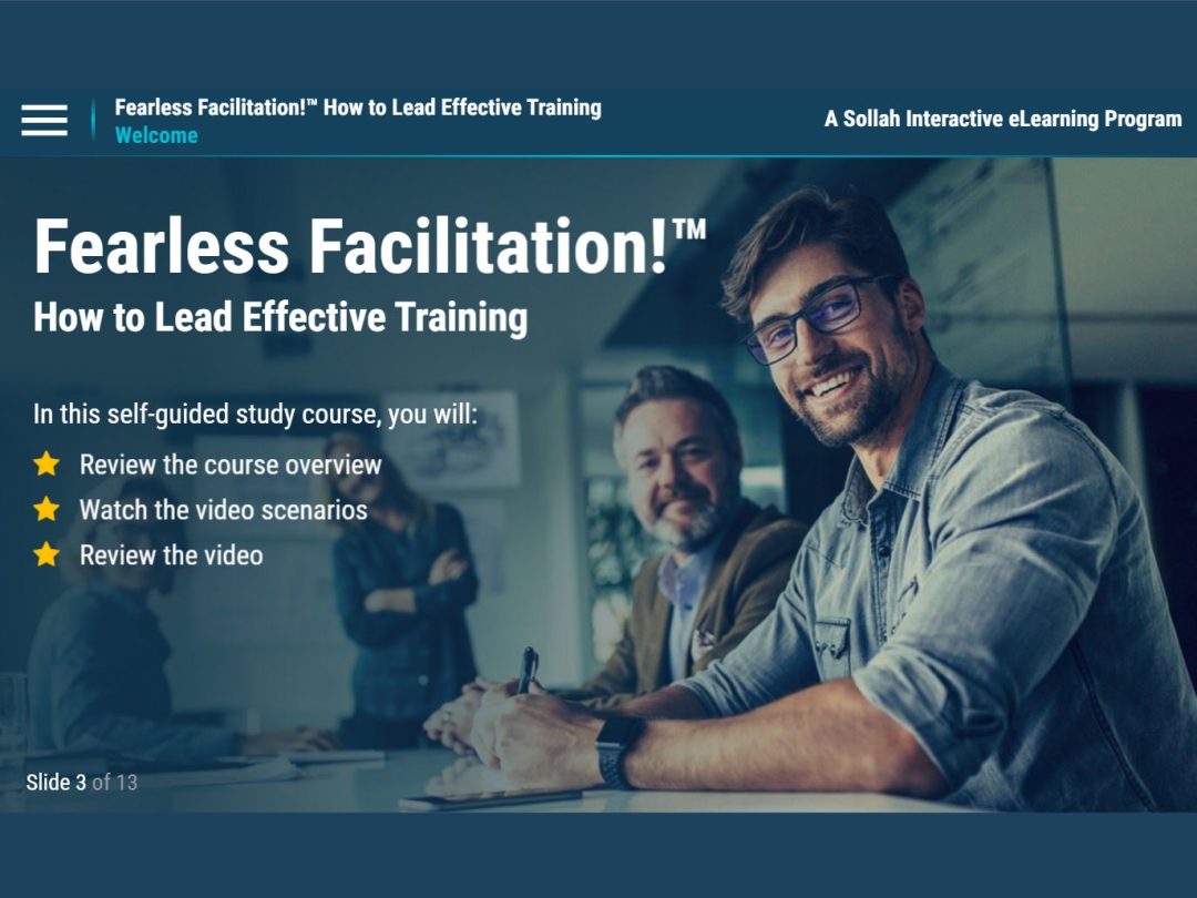 Fearless Facilitation!‚Ñ¢: How to Lead Effective Training
