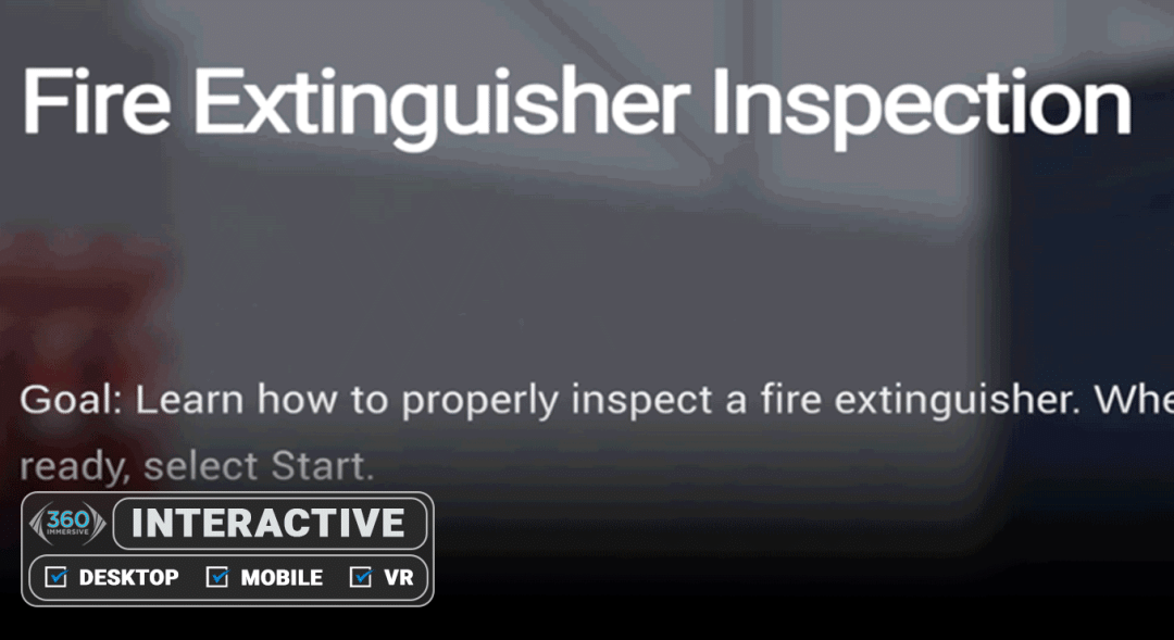 Fire Extinguisher Inspection - Simulation