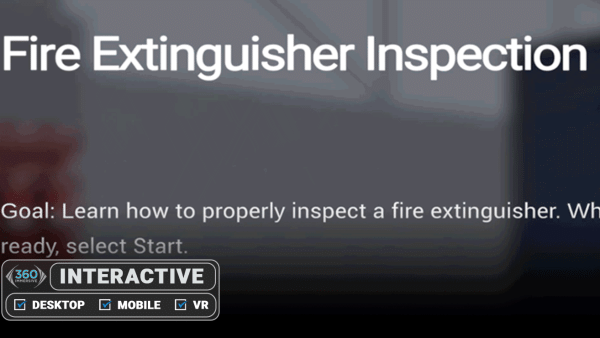 Fire Extinguisher Inspection - Simulation