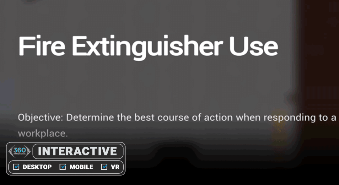Fire Extinguisher Use - Simulation