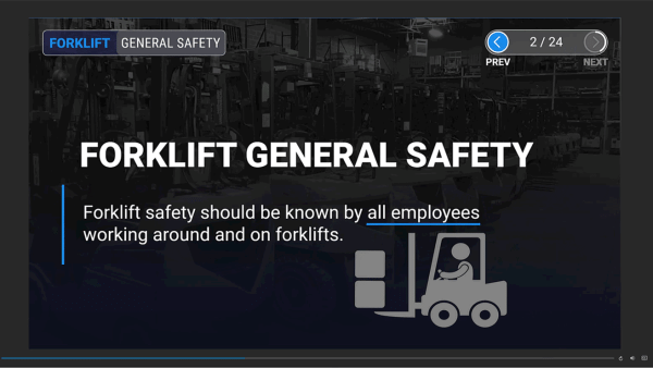 Forklift General Safety