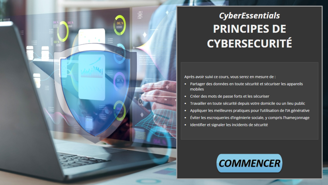 CyberEssentials : Principes de Cybersécurité (fr-CA)