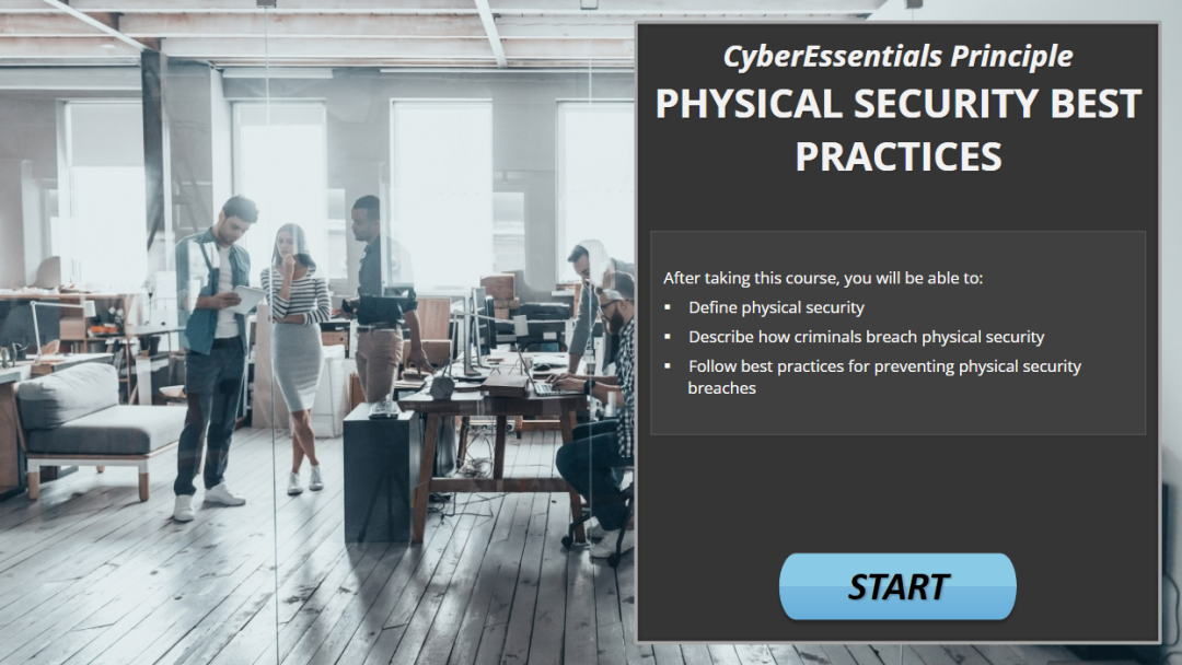 CyberEssentials Principle: Physical Security Best Practices