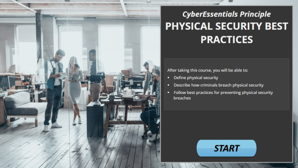 CyberEssentials Principle: Physical Security Best Practices
