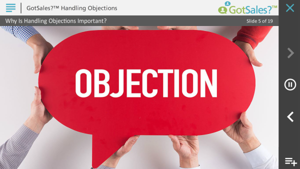 Got Sales?‚Ñ¢: Handling Objections