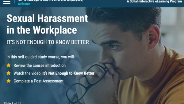 Sexual Harassment‚Ä¶ It‚Äôs Not Enough to Know Better (Employee)