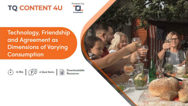 Technology, Friendship and Agreement as Dimensions of Varying Consumption