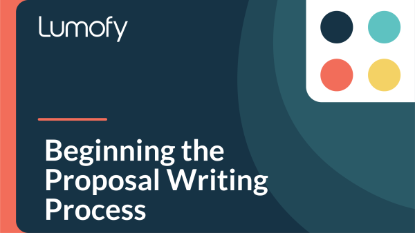Beginning the Proposal Writing Process