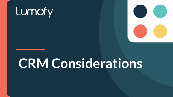 CRM Considerations