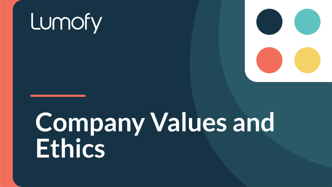 Company Values and Ethics