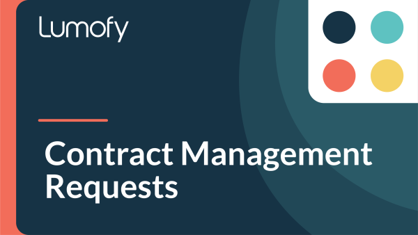 Contract Management Requests