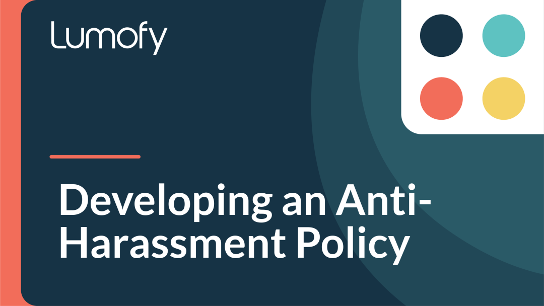 Developing an Anti-Harassment Policy