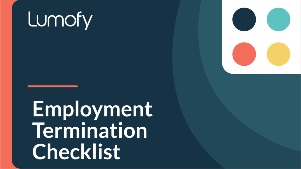 Employment Termination Checklist
