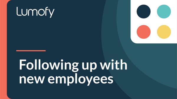 Following Up with New Employees