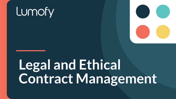 Legal and Ethical Contract Management