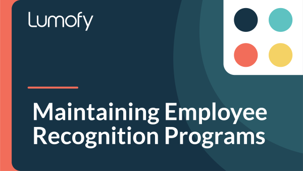 Maintaining Employee Recognition Programs