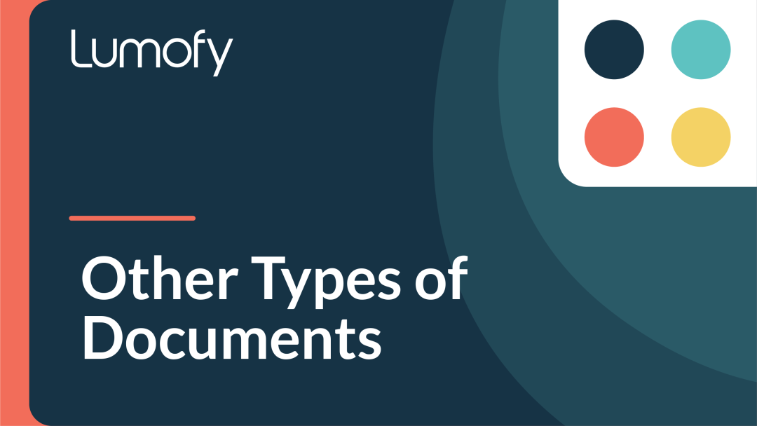 Other Types of Documents