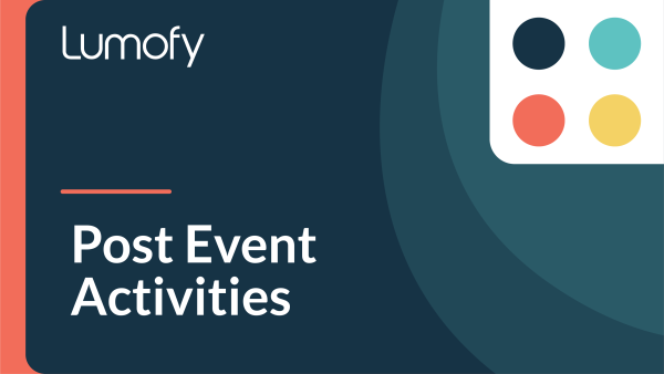 Post Event Activities