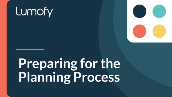 Preparing for the Planning Process