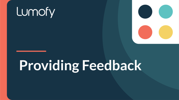 Providing Feedback