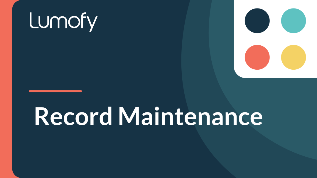 Record Maintenance