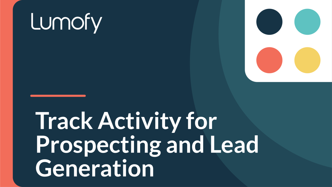 Track Activity for Prospecting and Lead Generation