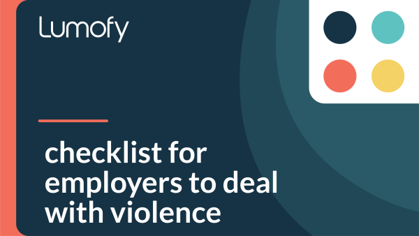 Checklist for Employers to Deal with Violence