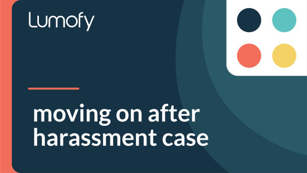 Moving on After Harassment Case