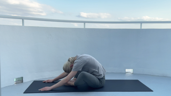 2-Minute Yin Yoga for Migraines