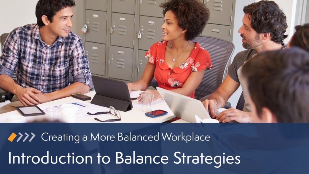 Introduction to Balance Strategies