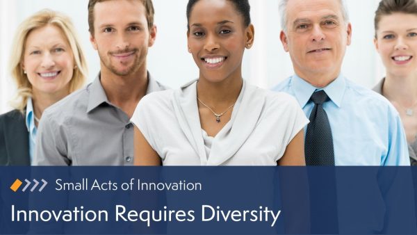 Small Acts of Innovation: Innovation Requires Diversity